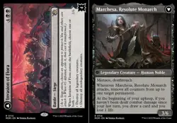 1x Invasion of Fiora // Marchesa, Resolute Monarch MTG March of the Machine NM M - Image 1