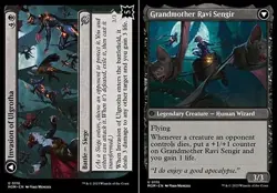 1x Invasion of Ulgrotha // Grandmother Ravi Sengir MTG March of the Machine NM M - Image 1