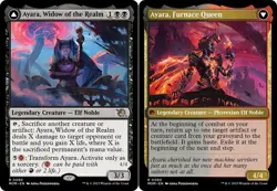 1x Ayara, Widow of the Realm // Ayara, Furnace Queen MTG March of the Machine NM - Image 1