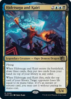 1x Hidetsugu and Kairi MTG March of the Machine NM Magic Regular - Image 1