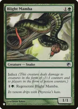1x Blight Mamba - The List - The List - Near Mint, English - MTG! - Image 1
