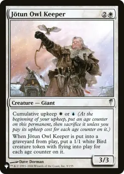 1x Jotun Owl Keeper - The List - The List - Near Mint, English - MTG! - Image 1