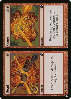 1x Dead // Gone - The List - The List - Near Mint, English - MTG! - Image 1