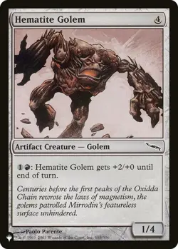 1x Hematite Golem - The List - The List - Near Mint, English - MTG! - Image 1