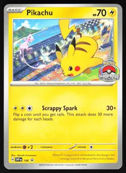 Pikachu 190 Pokemon SV: Scarlet & Violet Promo Cards Promo NM - Image 1