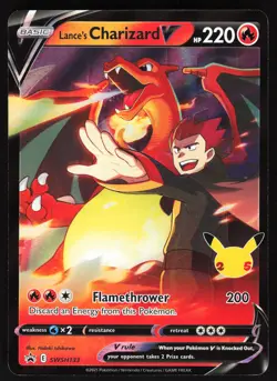 Lance's Charizard V SWSH133 Pokemon SWSH: Sword & Shield Promo Cards Promo VLP - Image 1