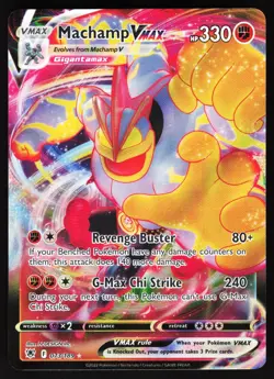 Machamp VMAX 073/189 Pokemon SWSH10: Astral Radiance Ultra Rare NM - Image 1