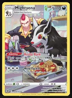 Mightyena TG09/TG30 Pokemon SWSH10 Astral Radiance Trainer Gallery Ultra Rare NM - Image 1