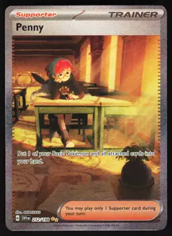Penny 252/198 Pokemon SV01: Scarlet & Violet Base Set Special Illustration Rare - Image 1