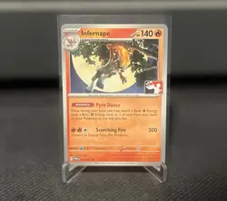 Play Stamped Infernape 033/167, Pokemon Prize Pack Series 6 NM - Image 1