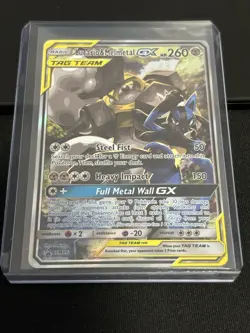 2019 Lucario Melmetal GX Tag Team SM192 Pokemon Promo Holo Rare English NM - Image 3