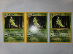 POKEMON BASE SET 54/102 Metapod (3) NM - Image 4