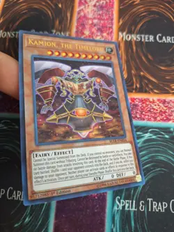 Yugioh Kamion, the Timelord BLLR-EN034 Ultra Rare 1st Edition Near Mint - Image 2