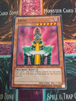 Yugioh Jinzo BP01-EN003 Starfoil 1st Edition Near Mint - Image 1