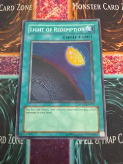 Yugioh Light of Redemption LODT-EN057 Super Rare Unlimited Near Mint - Image 1