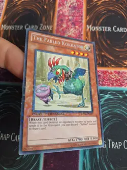 Yugioh The Fabled Kokkator DT04-EN072 Duel Terminal Rare Near Mint - Image 2