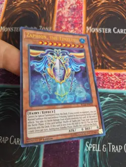 Yugioh Zaphion, the Timelord BLLR-EN032 Ultra Rare 1st Edition Near Mint - Image 2