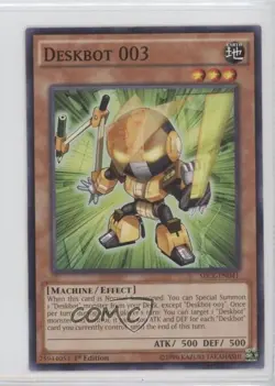 Deskbot 003 1st Ed. YuGiOh The Secrets of Eternity #SECE-EN041 - Image 1