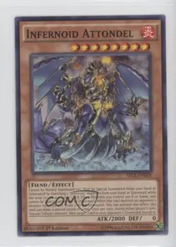 Infernoid Attondel 1st Ed. YuGiOh The Secrets of Eternity #SECE-EN018 - Image 1