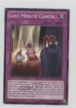 Last Minute Cancel 1st Ed. YuGiOh The Secrets of Eternity #SECE-EN069 - Image 1