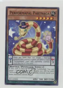Performapal Partnaga 1st Ed. YuGiOh The Secrets of Eternity #SECE-EN002 - Image 1