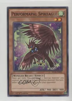 Performapal Spikeagle 1st Ed. YuGiOh The Secrets of Eternity #SECE-EN004 - Image 1