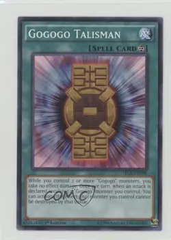 Gogogo Talisman 1st Ed. YuGiOh The Secrets of Eternity #SECE-EN098 - Image 1