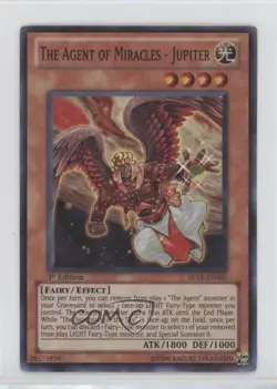 The Agent of Miracles - Jupiter 1st Ed. YuGiOh Lost Sanctuary Structure Deck 0t0 - Image 1