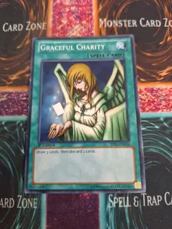 Yugioh Graceful Charity BP01-EN036 Starfoil 1st Edition Near Mint - Image 1