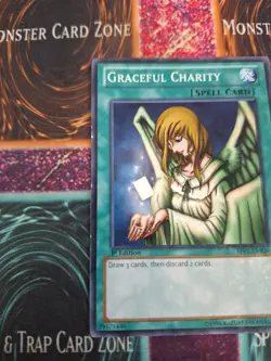 Yugioh Graceful Charity BP01-EN036 Starfoil 1st Edition Near Mint - Image 3