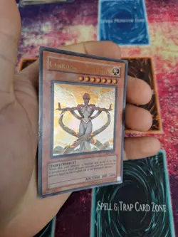 Yugioh Guardian Angel Joan IOC-087 Ultra Rare OG Unlimited Moderately Played - Image 3