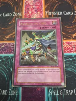 Yugioh Assault on GHQ FET-EN056 Ultimate Rare Unlimited Moderately Played - Image 1