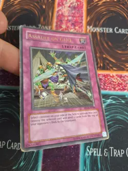 Yugioh Assault on GHQ FET-EN056 Ultimate Rare Unlimited Moderately Played - Image 2