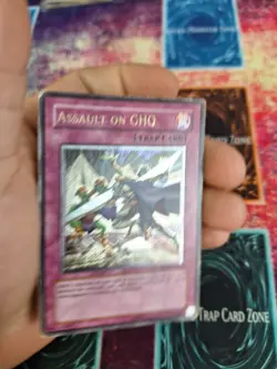 Yugioh Assault on GHQ FET-EN056 Ultimate Rare Unlimited Moderately Played - Image 3