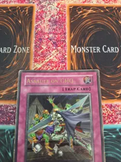Yugioh Assault on GHQ FET-EN056 Ultimate Rare Unlimited Moderately Played - Image 4