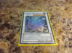 Yugioh Power Tool Dragon RGBT-EN042 Ghost Rare in very good condition. - Image 1