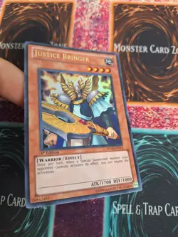 Yugioh Justice Bringer DP10-EN013 Ultra Rare 1st Edition Near Mint - Image 2