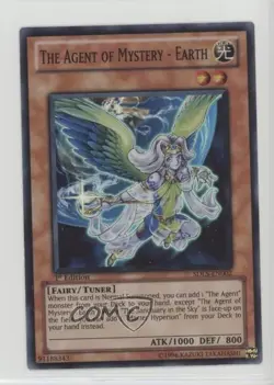 The Agent of Mystery - Earth 1st Ed. YuGiOh Lost Sanctuary Structure Deck 1p5 - Image 1