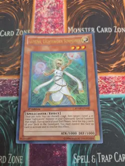 Yugioh Lumina, Lightsworn Summoner RYMP-EN102 Ultra Rare 1st Edition Near Mint - Image 1