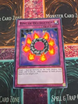 Yugioh Ring of Destruction BP01-EN050 Rare 1st Edition Near Mint - Image 1