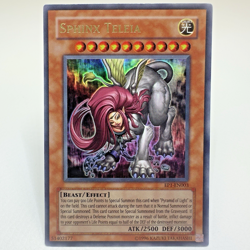 Yugioh Sphinx Teleia EP1-EN003 Limited Edition Promo Ultra Rare Holo - NM - Image 1