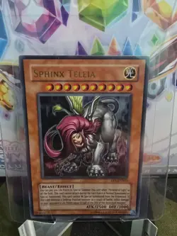 Yugioh Sphinx Teleia EP1-EN003 Limited Edition Promo Ultra Rare Holo - NM - Image 1