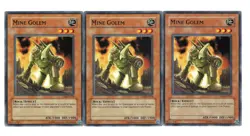 Yugioh- 3X Mine Golem - Common - Unlimited - TLM-EN018 - Near Mint - Image 1