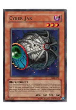 Yugioh- 1X Cyber Jar - Rare - Unlimited - MRL-077 - Near Mint - Image 1