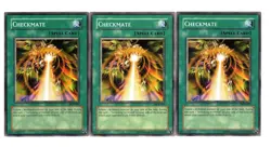 Yugioh- 3X Checkmate - Common - Unlimited - DCR-089 - Near Mint - Image 1