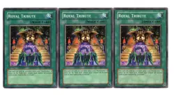 Yugioh- 3X Royal Tribute - Common - Unlimited - PGD-091 - Light Play - Image 1