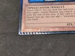 Aleister the Invoker -RA04-EN024- Yugioh -Quarter Century Stampede -CRIMPED- NM - Image 3
