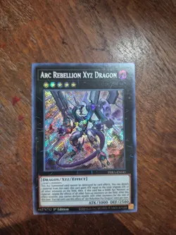 Arc Rebellion Xyz Dragon PHRA-EN041 1st Edition Secret Rare NM Yugioh - Image 1