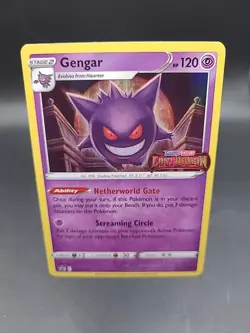 Pokemon TCG Gengar SWSH241 Black Star Promo Lost Origin Holo Card - Image 1