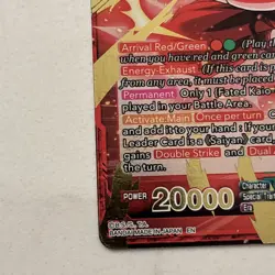 Dragon Ball Super Card Game Fated Kaio-Ken Son Goku Series 7 Starter-Saiyan... - Image 4